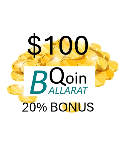 Ballarat Qoin $100